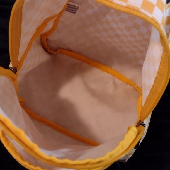 Vans Yellow Checkered Backpack - Picture 6 of 12